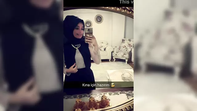 A pretty Turkish woman takes her friend's penis in her mouth